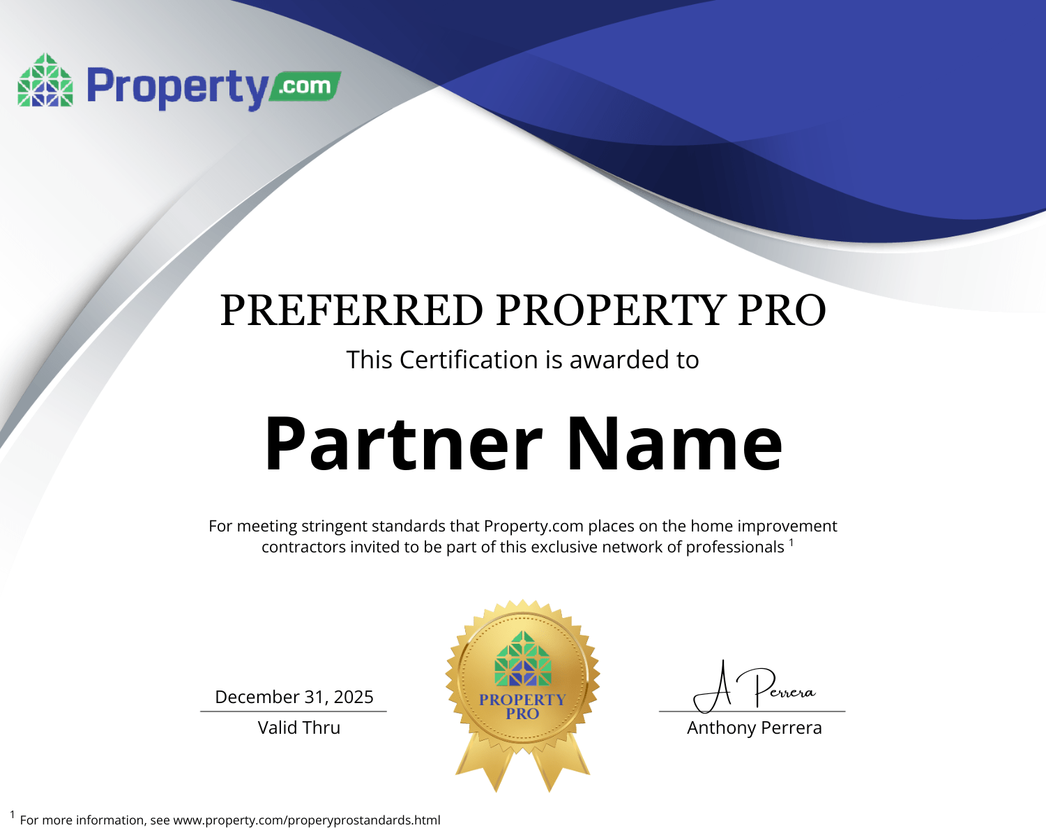 Pro Certificate